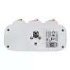 Esperanza ELK307W Elektroverteiler, 3 Steckdosen mit Schalter, weiß