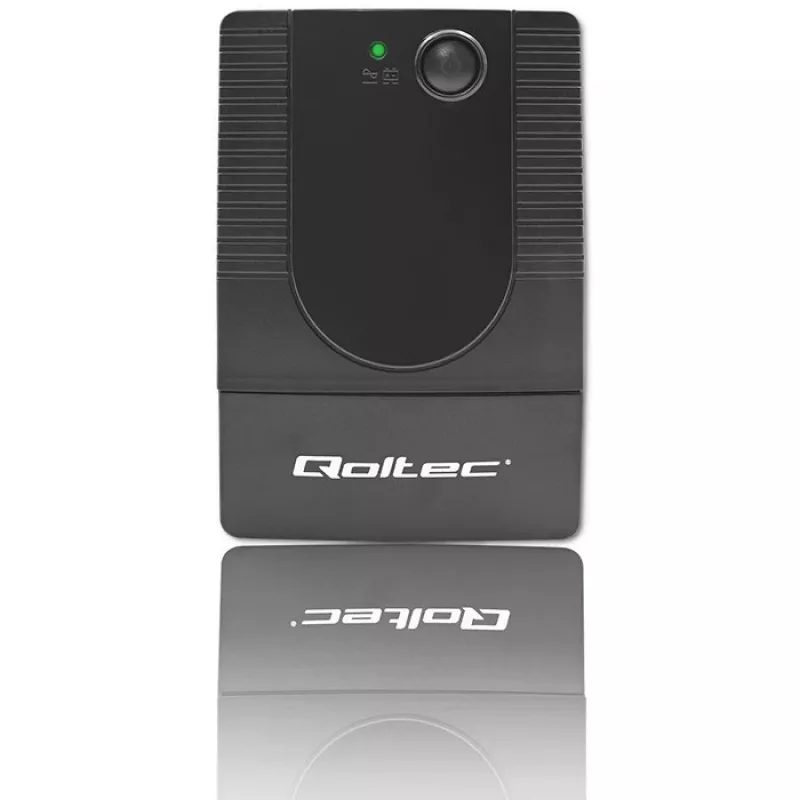 Qoltec 53774 USV (unterbrechungsfreie Stromversorgung) Line-Interactive 1 kVA 600 W 1 AC-Ausgang