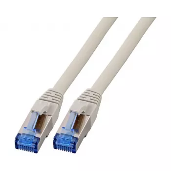EFB-Elektronik RJ45 Patchkabel Cat.6A S/FTP TPECat.7 Rohkabel superflex Grau 0,5m Hersteller: EFB Elektronik (K5525FGR.0,5)