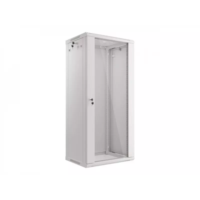Lanberg WF01-6427-10S 27 HE 19-Zoll Wandschrank, 600x450 mm, grau, zerlegt