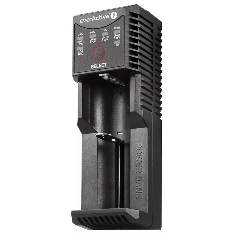 everActive UC-100C Universal-Akkuladegerät mit Powerbank-Funktion, USB-C