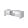 Cama TV-Ständer WEST 42/130/42 weiß/weiß glänzend