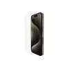Belkin | ScreenForce Pro | UltraGlass2 Antimikrobieller Displayschutz | Apple | Für iPhone 15 Pro | Glas | Transparent | Klarer Displayschutz