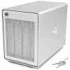 Mercury Elite Pro Quad, Laufwerksgehäuse silber, USB 3.2 Gen 2, RAID Ready