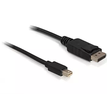 Displayport-Kabel DeLOCK 82698 1m mini DisplayPort auf Displayport Schwarz