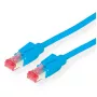 Datwyler DATWYLER - Patchkabel - RJ-45 (M) - RJ-45 (M) - 2 m - SSTP-Kabel - CAT 6 - Halogenfrei - Blau (21.05.0024)