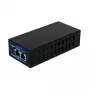 ALLNET ALL0489v4 Gigabit PoE-Injektor, schwarz