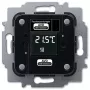 Heizungsaktor Busch-Jaeger 6224/2.0, Unterputz, 24 V, LCD, 71×71×30 mm