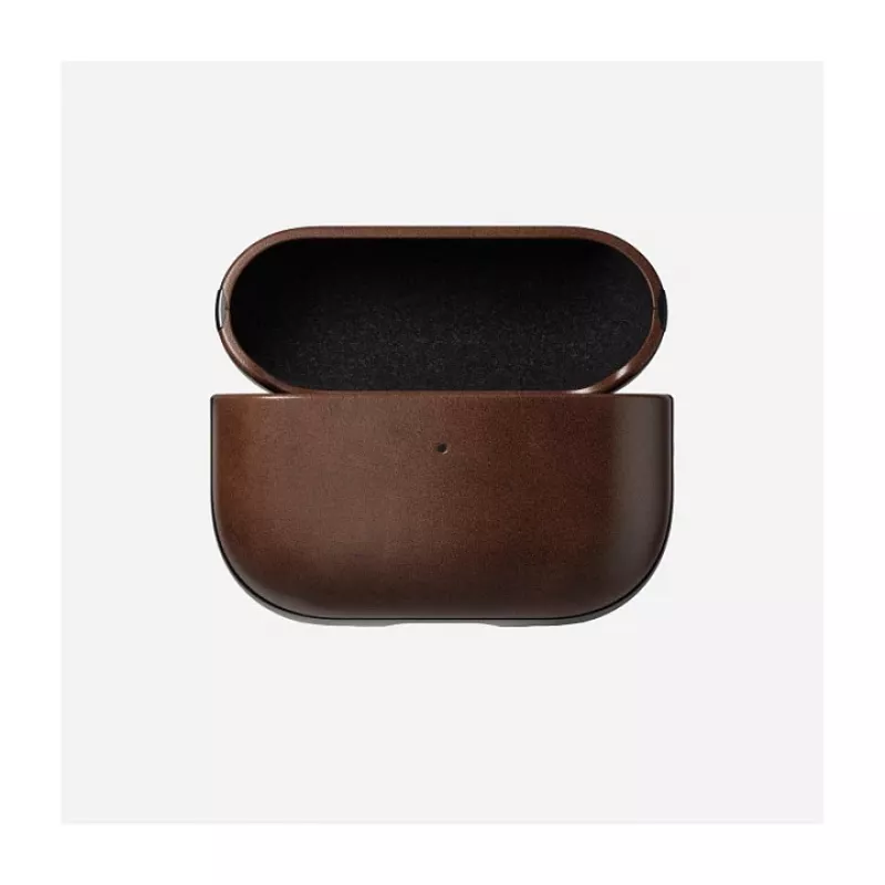 Hülle Nomad Modern Leather Case — Leder, Mikrofaser, Polycarbonat, braun