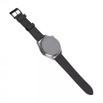 Leder-Uhrenarmband FIXED FIXLST-22MM-BK – 22 mm Schnellwechsel, schwarz
