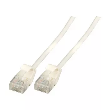 EFB-Elektronik RJ45 Patchkabel Cat.6A U/UTP TPE 3,6mm ultraflex Weiß 0,15m Hersteller: EFB Elektronik (K8108WS.0,15)