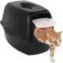 Rotho Bailey Katzentoilette mit Haube, Schwarz