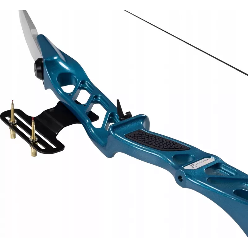 Take Down Recurve-Bogen POE LANG RE-023U-30 — 30 lb, 1570 mm, 22–29 Zoll Sehne, blau