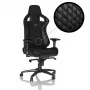 noblechairs EPIC Echtleder Gaming-Stuhl - Schwarz