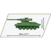 Bauset Cobi T-34-85 Panzermodell — 110 Teile, Alter 6+, grün