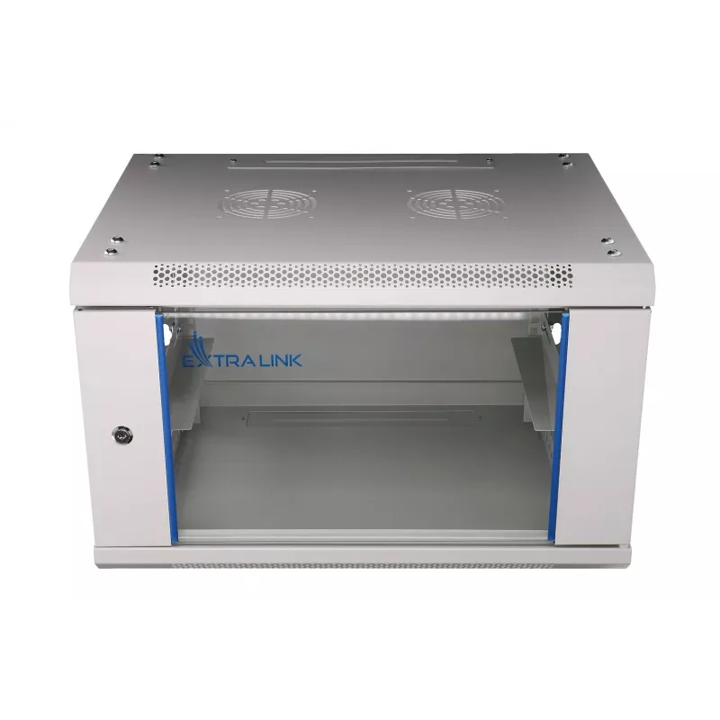 Wandmontierter Schrank Extralink Extralink Rackmount cabinet 6U 600x450 Grau