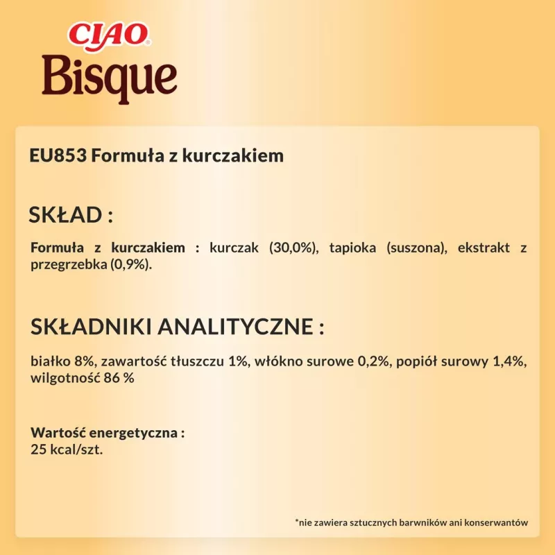 Inaba Ciao Bisque Chicken Soup Katzensnack, 40 g