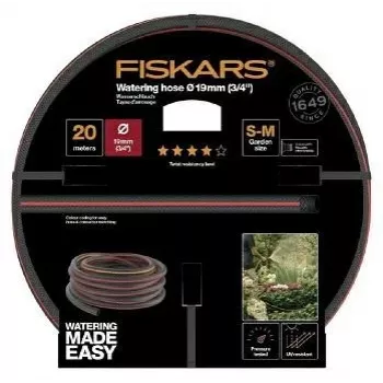 Gartenschlauch Fiskars Q4 3/4 Zoll 20 m, langlebig 19 mm Innendurchmesser
