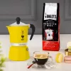 Moka pot Bialetti Rainbow Schwarz Gelb