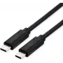 USB-Kabel VALUE 11.99.9082 USB4 Gen 3x2 1 m USB C Schwarz