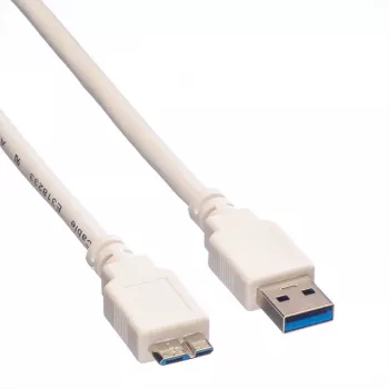 USB 3.0 Kabel A - Micro B M/M 0,8 m 11.99.8873 VALUE