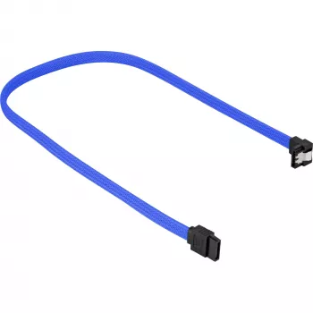 SATA-Kabel Sharkoon SATA 3 0,3 m 7-polig Schwarz Blau