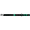 Wera Click-Torque Lock C3 05075692001 Drehmomentschlüssel mit Umschaltknarre, 1/2 Zoll, 40–200 Nm, Schwarz/Grün