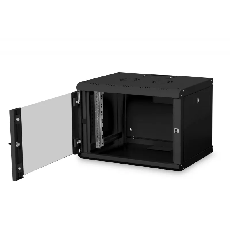 Wandmontierter Schrank Digitus DN-19 07-U-SW