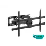 ONKRON M10-B schwenk- und neigbare TV-Wandhalterung, 42–120 Zoll, max. 100 kg, schwarz