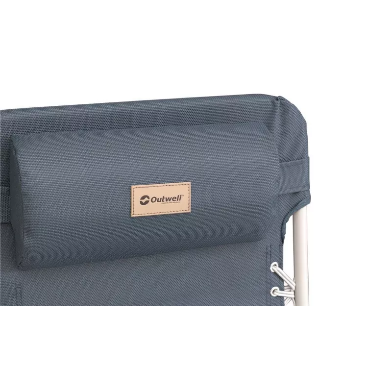 Campingstuhl Outwell Ramsgate — 2-beinig, max. Belastung 120 kg, Gewicht 7,4 kg, Größe 650×790 mm, blau