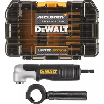 DeWalt FlexTorq DT70782-QZ Bit-Set, 33-teilig, McLaren-Design, mit Winkelvorsatz