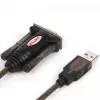 UNITEK Y-105A serielles Kabel Schwarz 1,5 m USB Typ-A DB-9