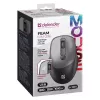 Kabellose Maus Defender Silent Click Feam Grau 52298