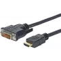 Vivolink PROHDMIDVI1.5 Videokabeladapter 1,5 m HDMI DVI-D Schwarz