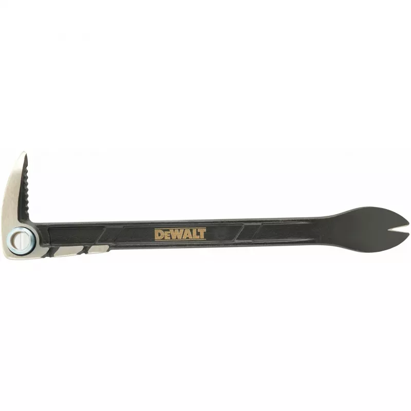 DeWalt DWHT0-55524 Präzisions-Kuhfuß / Nagelzieher, spitz, 254 mm, Schwarz
