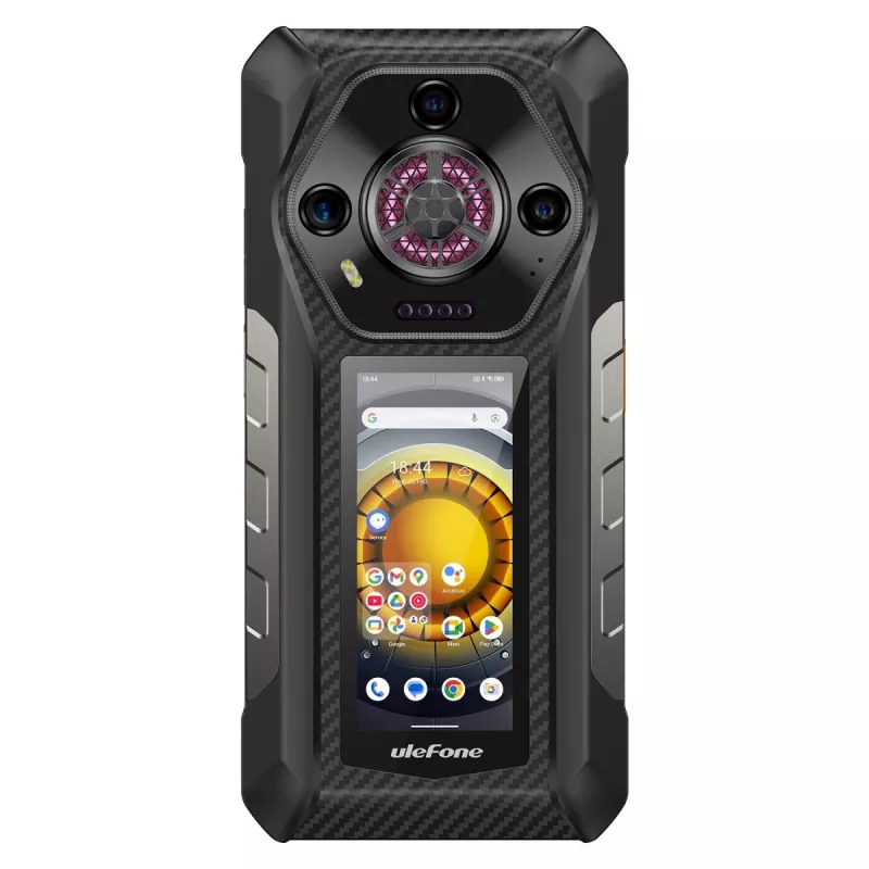 Ulefone Armor 30 Pro 5G UF-A30P Smartphone, 6,95 Zoll, 16 GB RAM, 512 GB, IP69K, Android 14, 12800 mAh, Schwarz