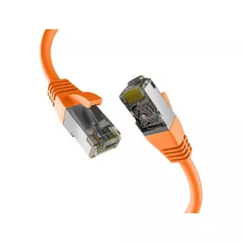 EFB-Elektronik CAT8.1 ORANGE 0,25m RJ45 Patchkabel S/FTP PIMF LSZH 2000MHz 40GB Netzwerkkabel Hersteller: EFB Elektronik (EC020200277)