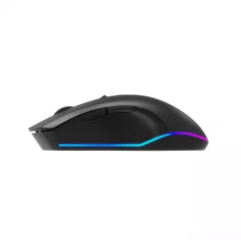 Kabellose optische RF-Maus Gembird MUSGW-6BL-02 — Rechtshänder, 3200 DPI, 6 Tasten, Schwarz, RGB