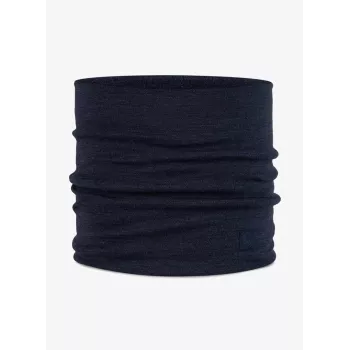 Neckwarmer Buff Merinowolle nahtlos Indigo für Erwachsene — Modell 113018.785.10.00