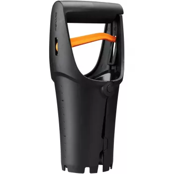 Fiskars Solid Zwiebelpflanzer, 24 cm, Schwarz/Orange (1057079)