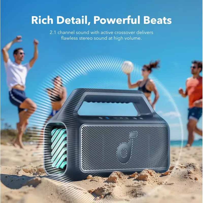 Soundcore Boom 2 Lautsprecher blau