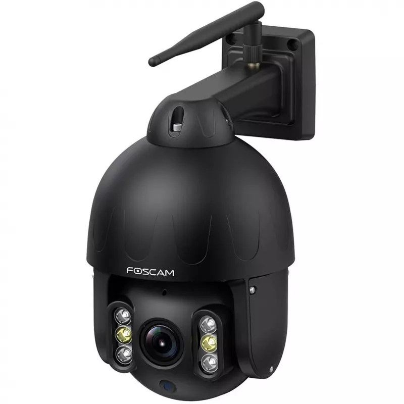 Foscam SD8P Outdoor Schwenk-Neige-WLAN-Kamera, 8 MP (3840x2160), schwarz