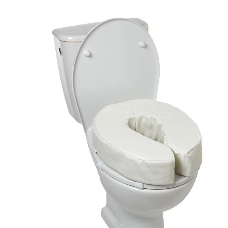 Weicher erhöhter Toilettensitz, 10 cm