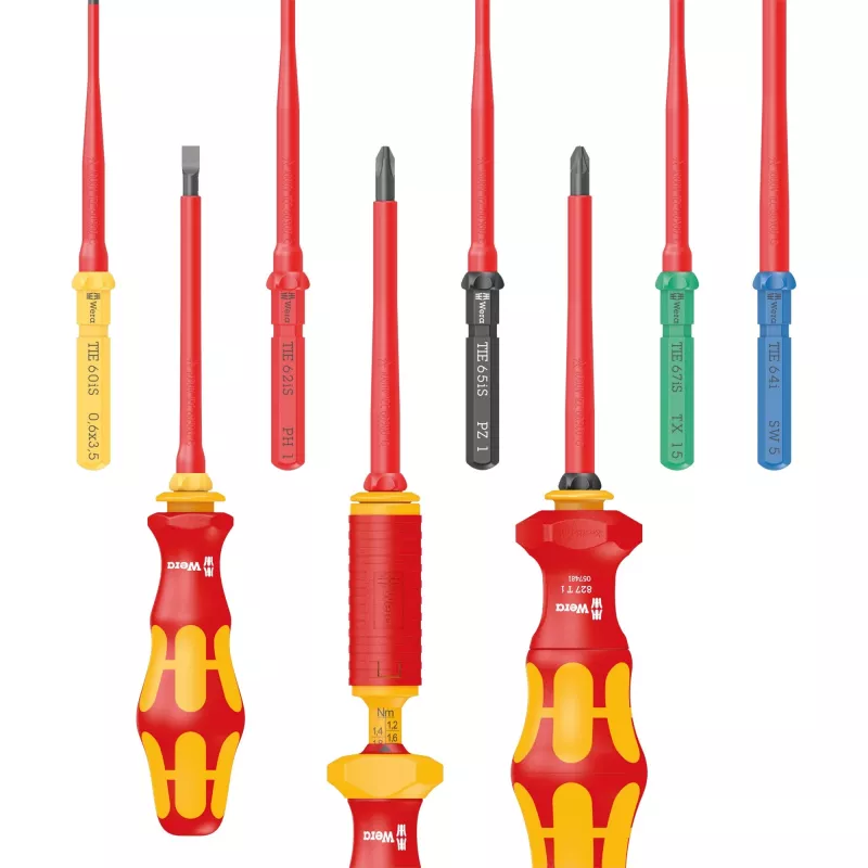 Wera Kraftform Kompakt VDE 17 extra slim Schraubendreher-Set, 17-teilig (05006612001)