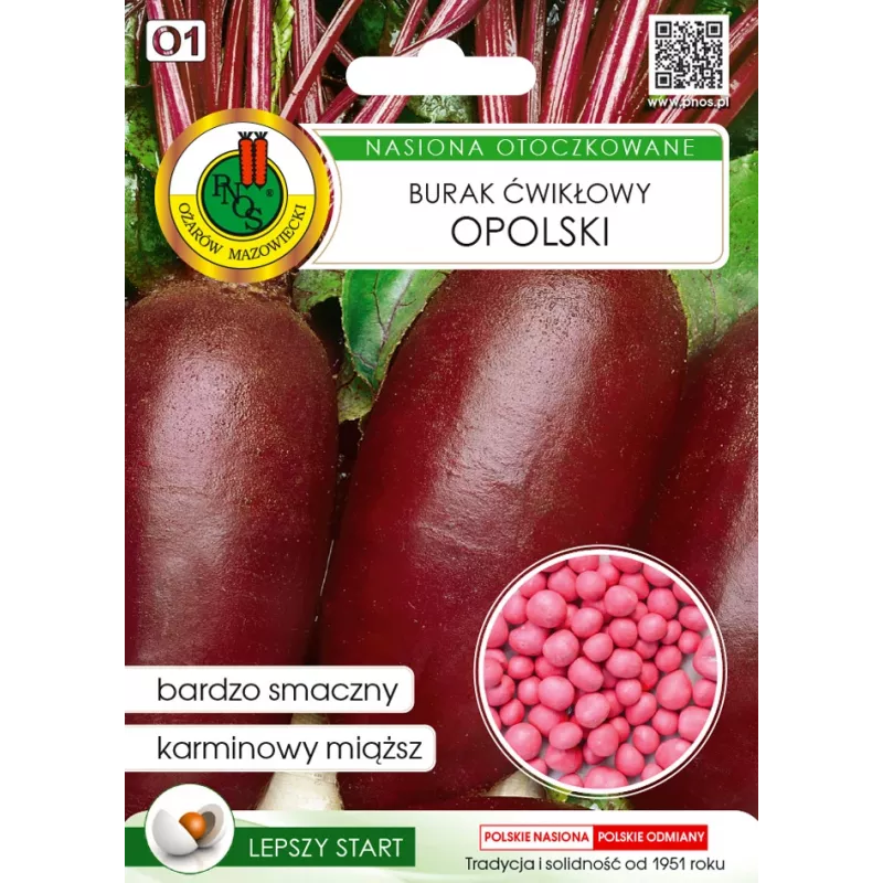 PNOS Opole Rote-Bete-Saatgut, umhüllt, 100er-Packung