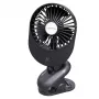 Lüfter Esperanza EHF103K, Kompakter USB-Lüfter, SCHWARZ