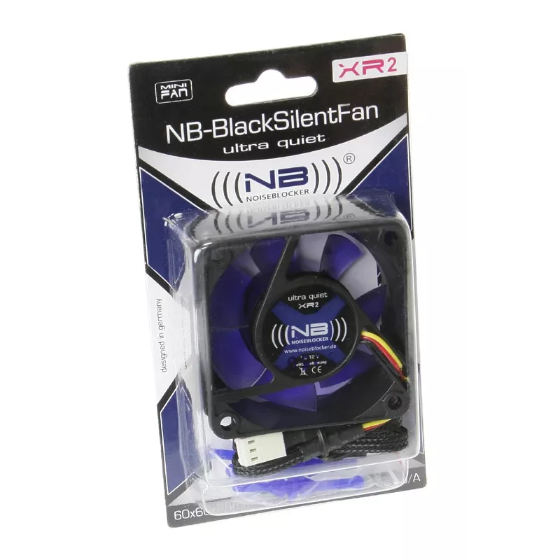 NOISEBLOCKER BlackSilentFan XR2 60mm Gehäuselüfter