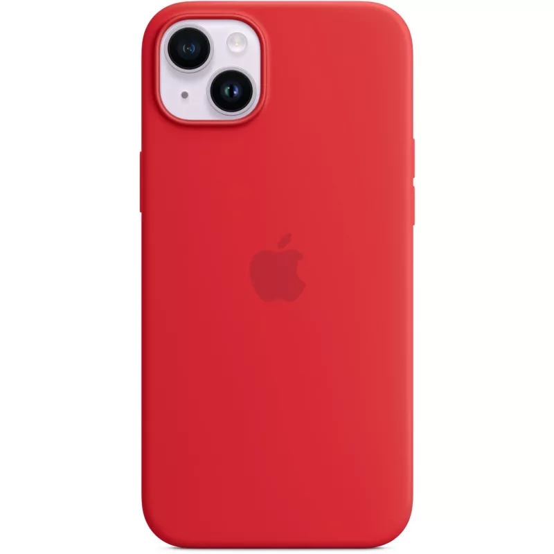 Apple iPhone 14 Plus Silikonhülle mit MagSafe – (PRODUCT)RED