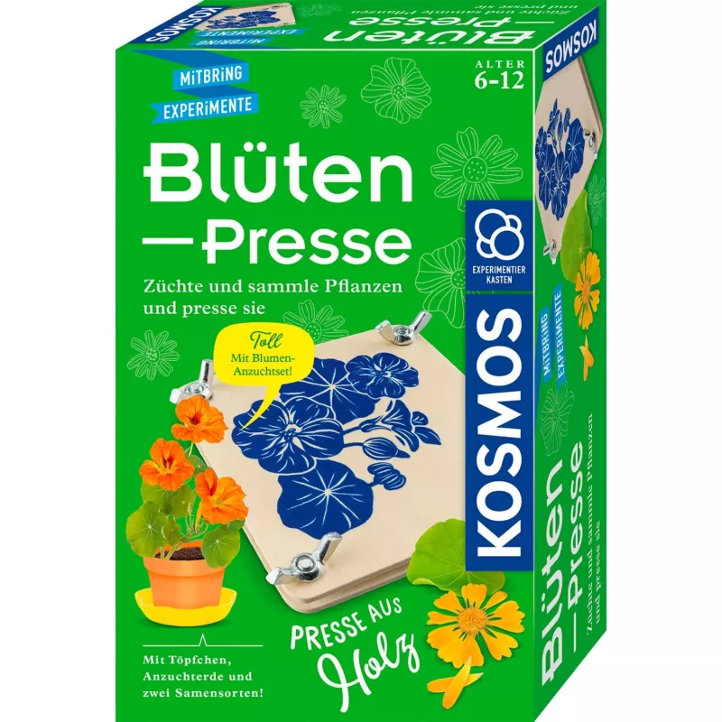 Kosmos Blumenpresse Experimentierkasten
