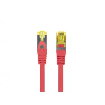 Netzwerkkabel Lanberg PATCHCORD KAT.6A S/FTP LSZH CU 1M Rot